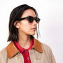 Logos / Black Gradient Acetate & Brown Lens - Shade Files