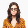 Logos Optical / Teal Acetate & Blue - Light Lens - Shade Files