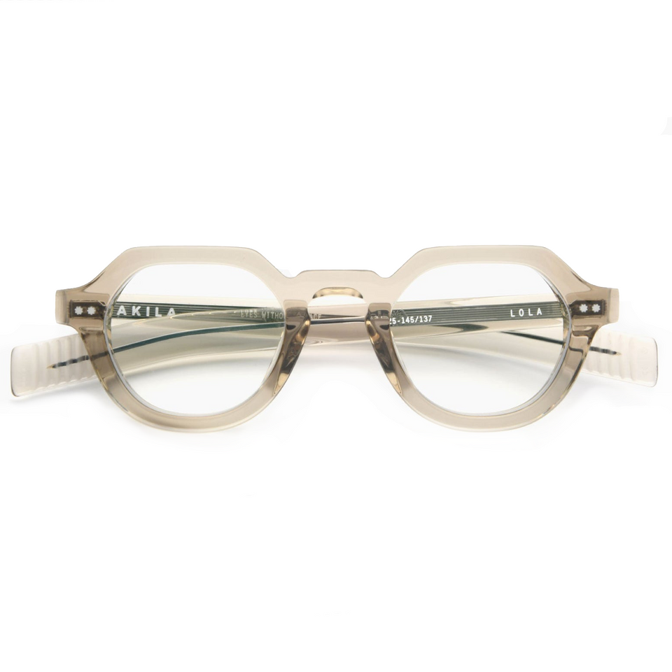 Lola Optical / Warm Grey Acetate & Blue-Light Lens