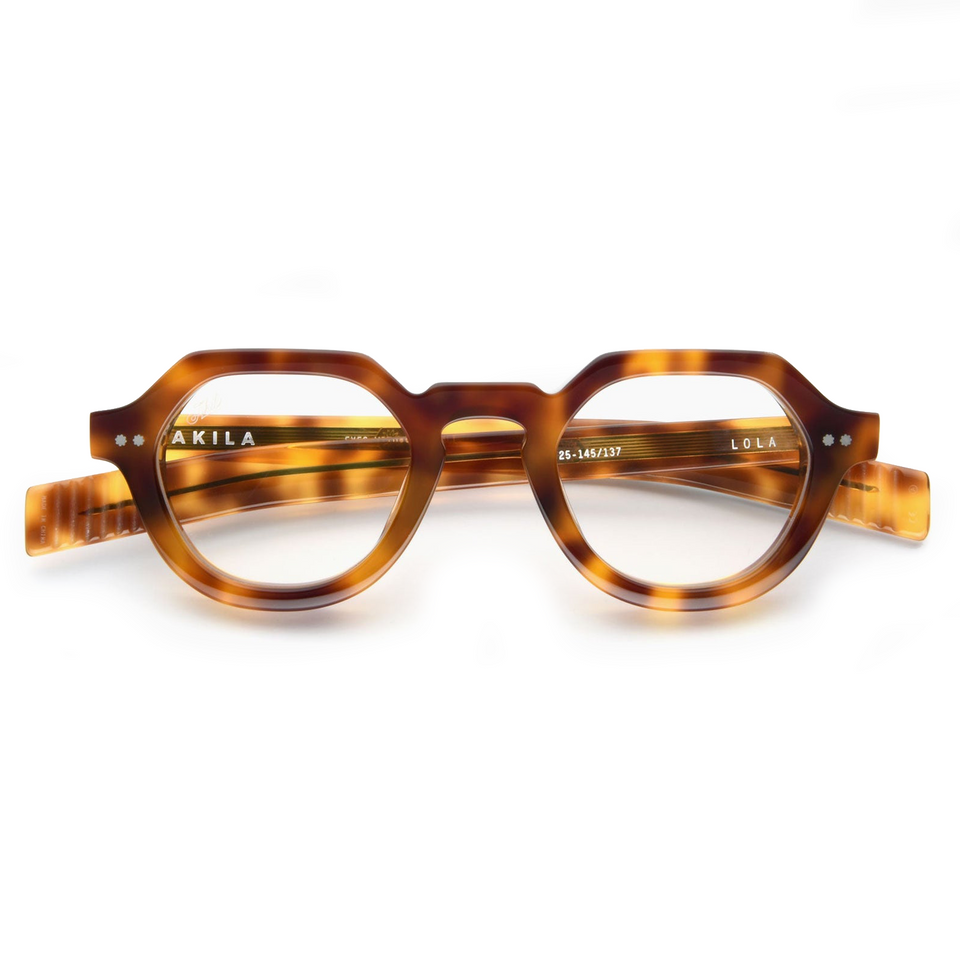 Lola Optical / Yellow Tortoise Acetate & Blue-Light Lens