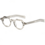 Lola Optical / Warm Grey Acetate & Blue - Light Lens - Shade Files