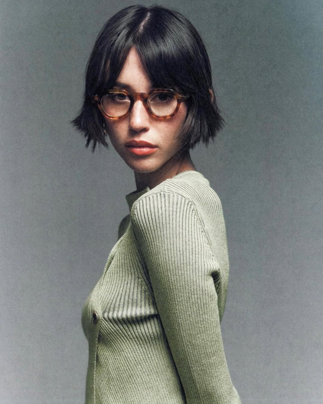 Lola Optical / Yellow Tortoise Acetate & Blue - Light Lens - Shade Files