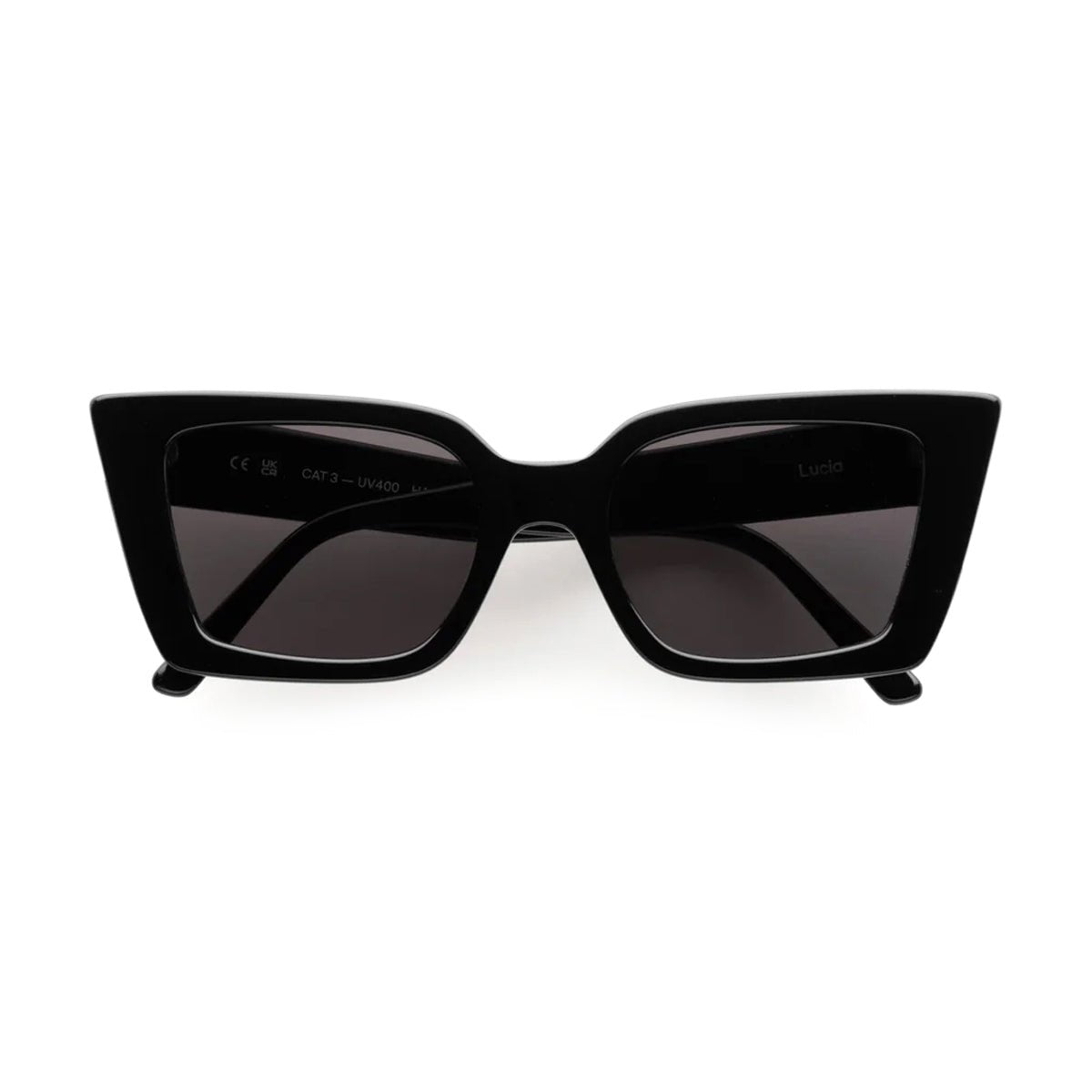 Lucia / Black Acetate & Black Lens - Shade Files