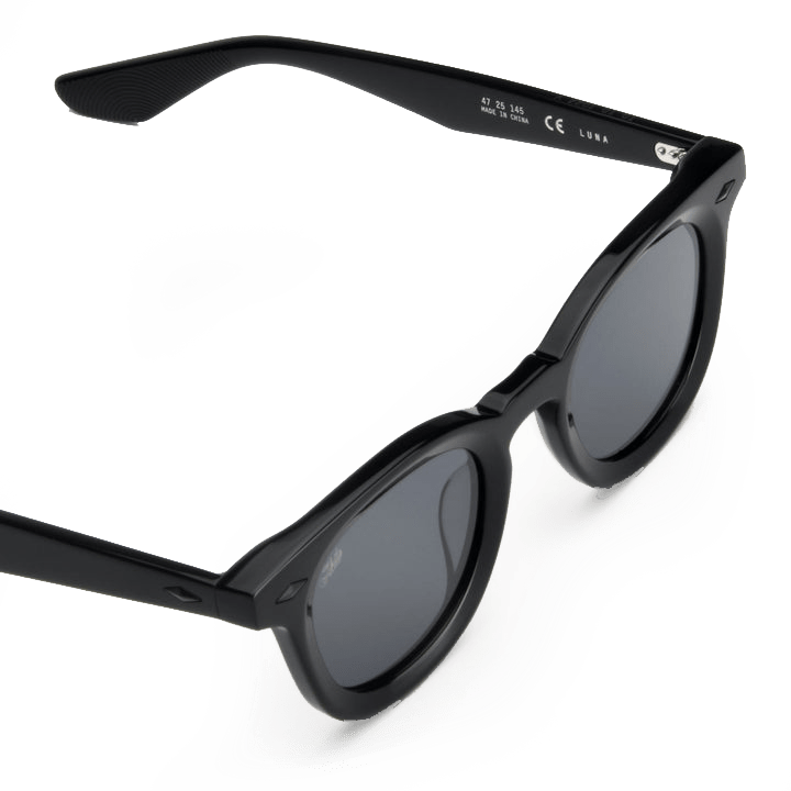 Luna / Black Acetate & Black Lens - Shade Files