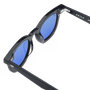 Luna / Black Acetate & Blue Lens - Shade Files
