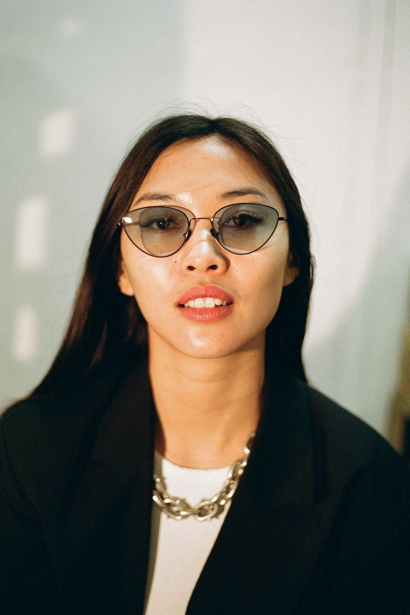 Luna / Black Metal & Blue Gradient Lens - Shade Files