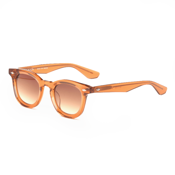 Luna / Burnt Orange Acetate & Gradient Amber Lens - Shade Files