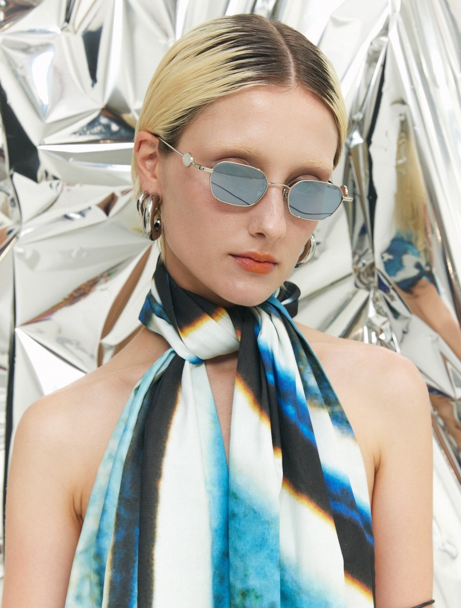 Mattie / Silver & Silver Mirror Lens - Shade Files