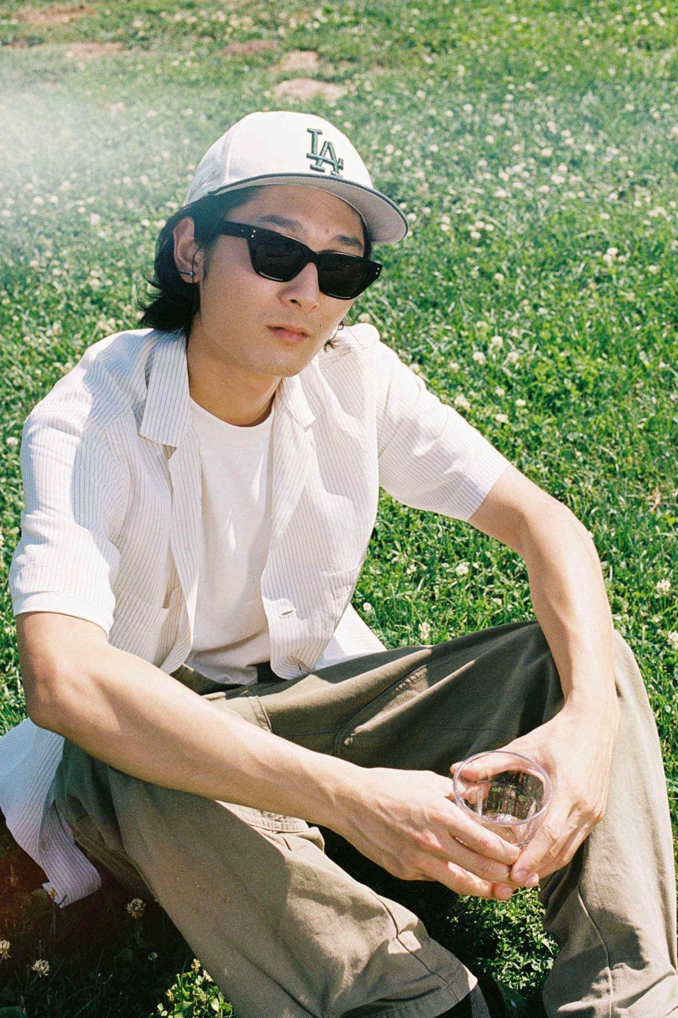 Memphis / Black Acetate & Green Solid Lens - Shade Files