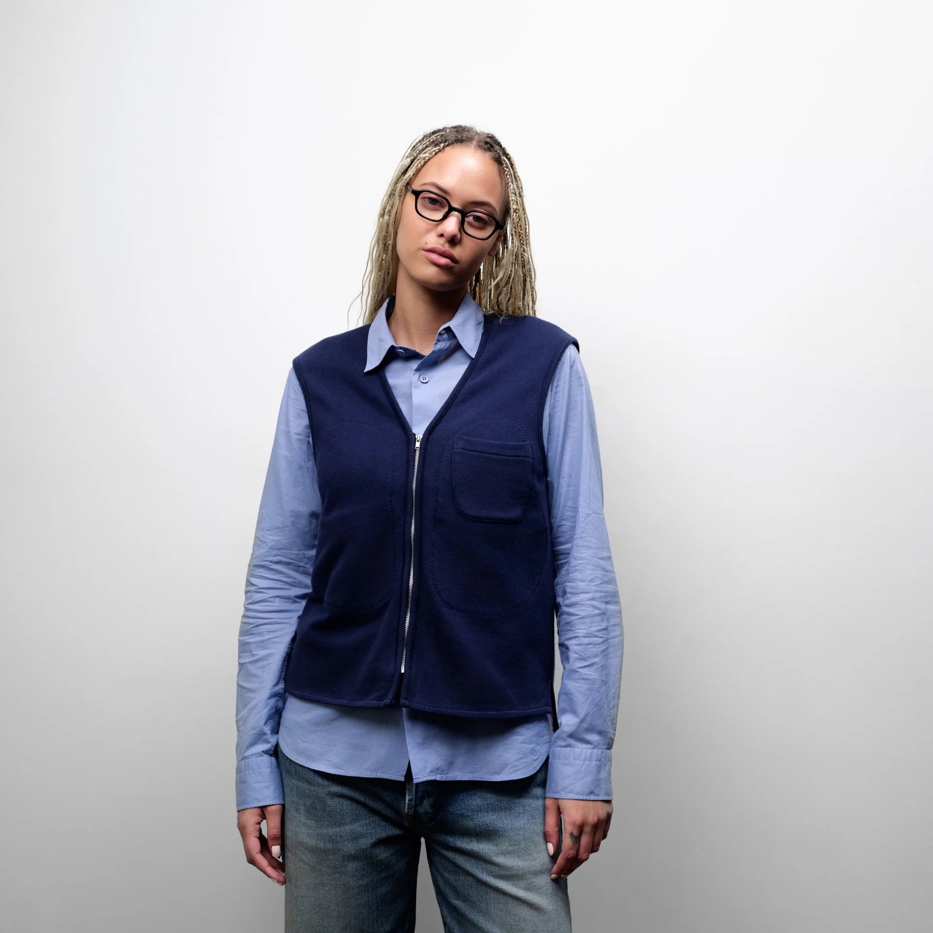 Meraki Optical / Black Acetate & Blue - Light Lens - Shade Files