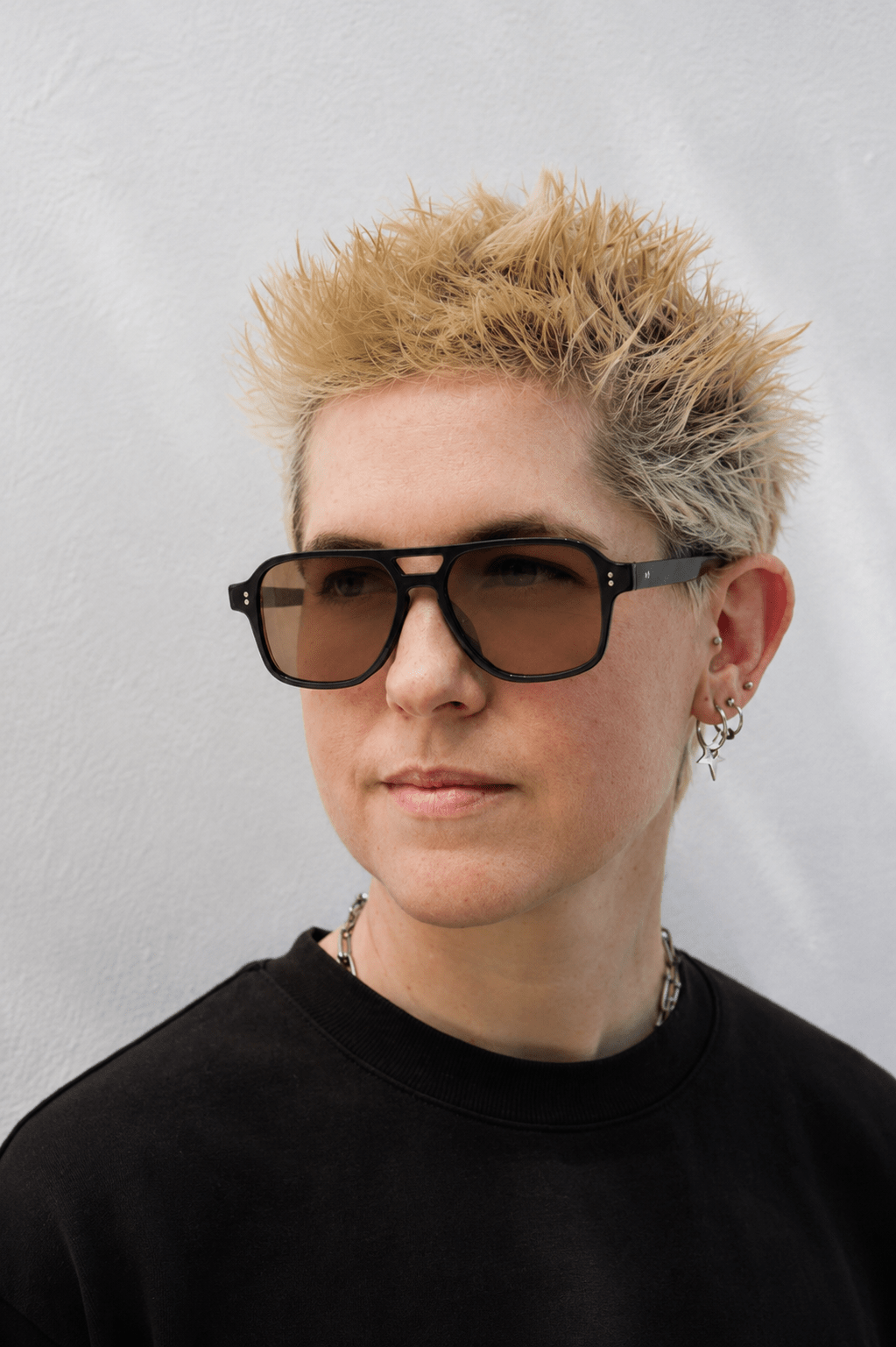 Mette / Black Acetate & Polarised Brown Lens - Shade Files