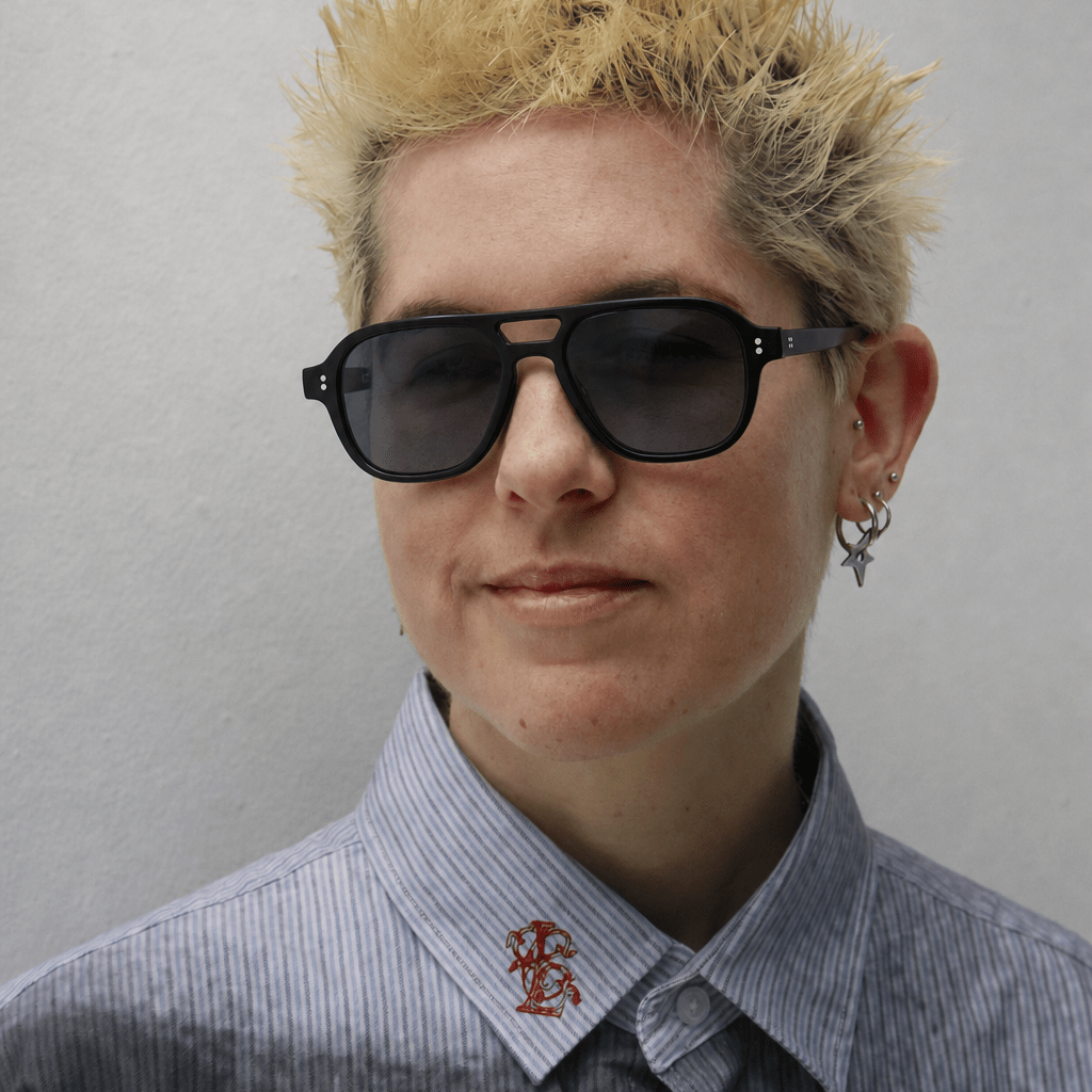 Mette / Black Acetate & Polarised Grey Lens - Shade Files