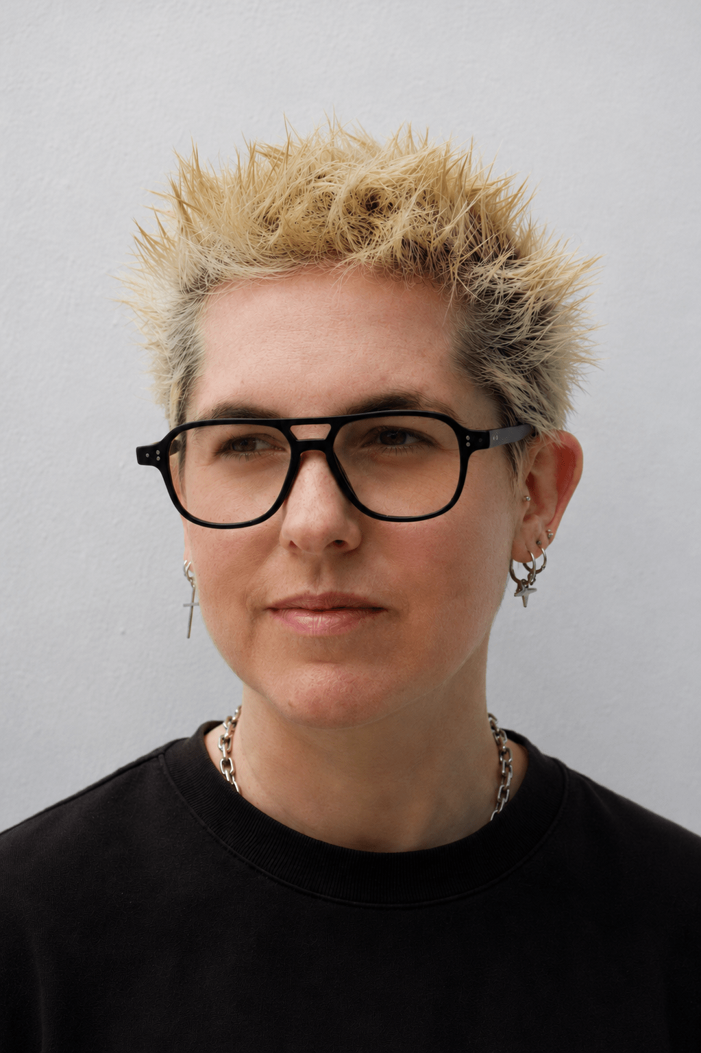 Mette Optical / Black Acetate & Clear Lens - Shade Files