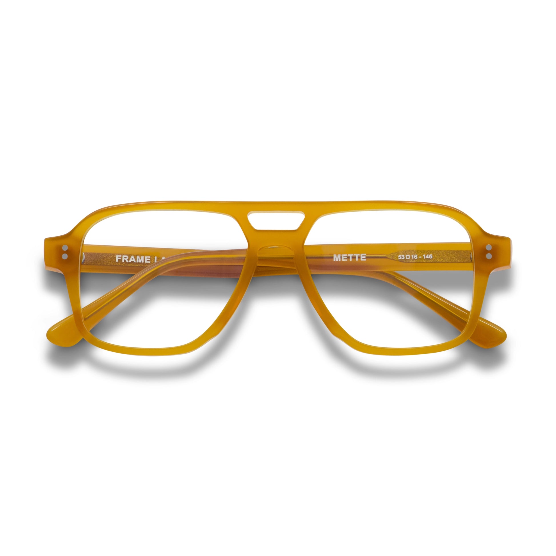 Mette Optical / Caramel Acetate & Prescription Lens - Shade Files