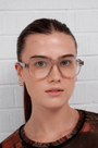 Mette Optical / Crystal Grey Acetate & Clear Lens - Shade Files