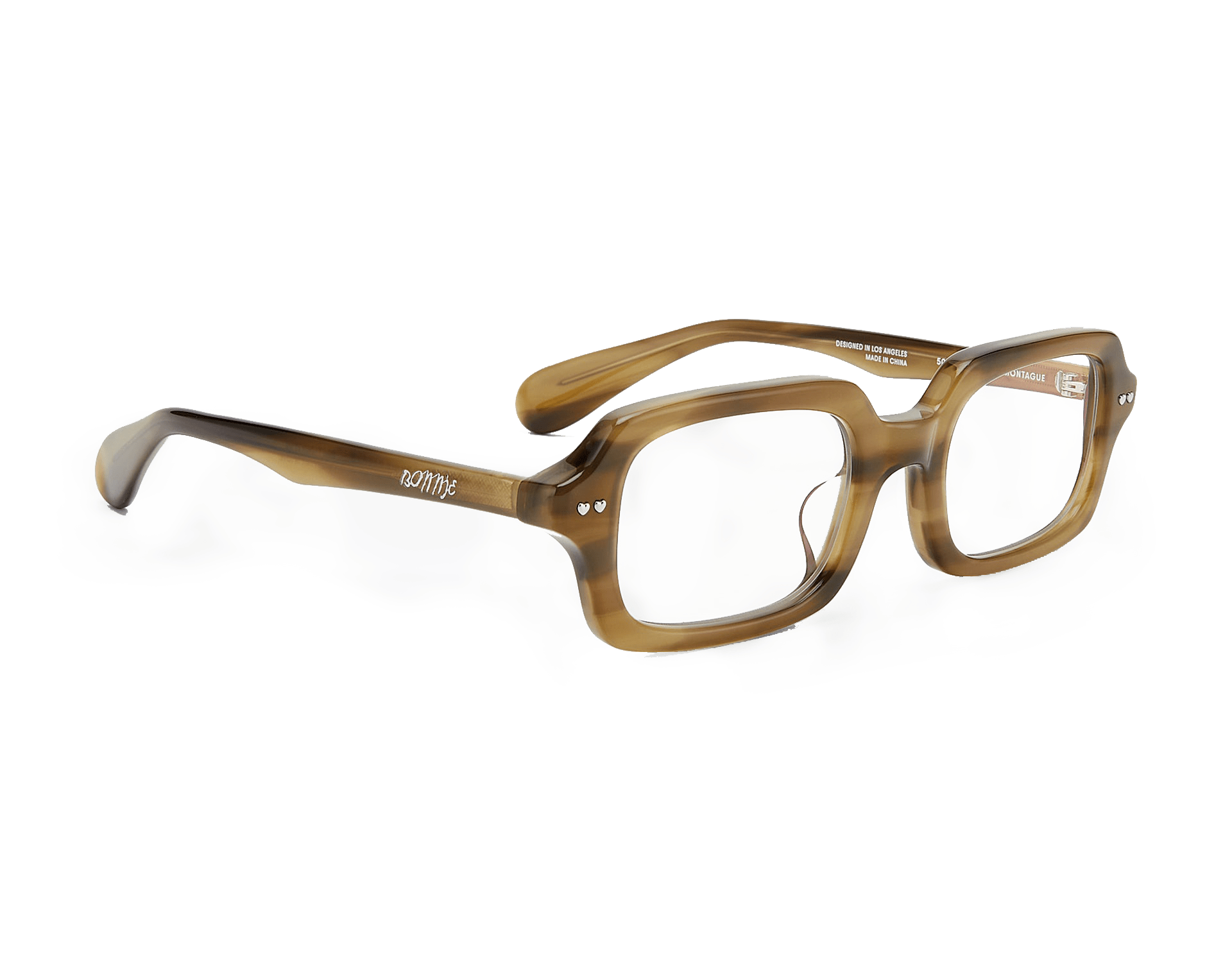 Montague Optical / Chartreuse & Blue - Light Lens - Shade Files