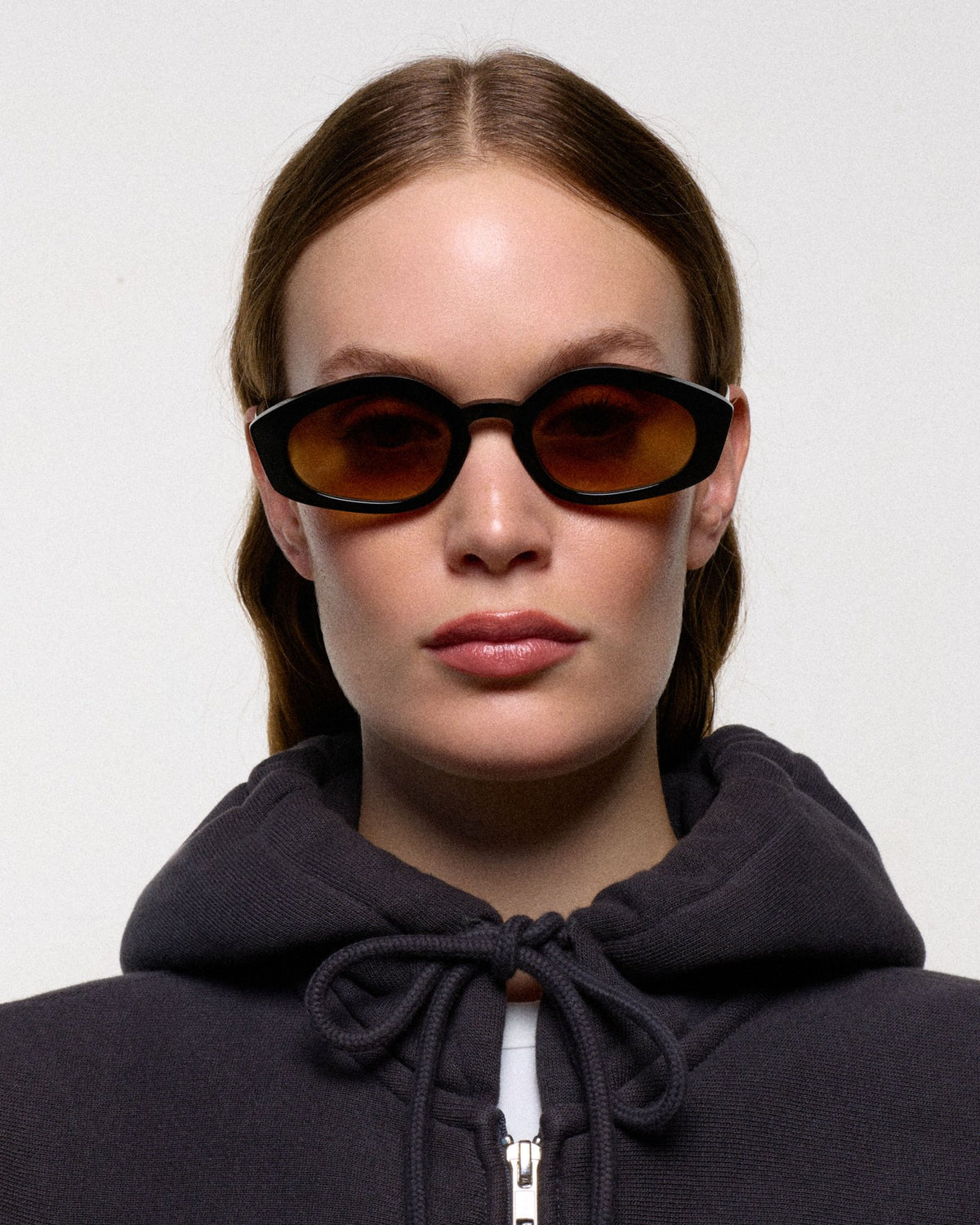 Nikko / Black Acetate & Brown Gradient Lens - Shade Files