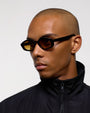 Nikko / Black Acetate & Brown Gradient Lens - Shade Files