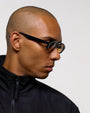 Nikko / Black Acetate & Brown Gradient Lens - Shade Files