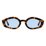 Nikko / Havana Acetate & Blue Solid Lens - Shade Files