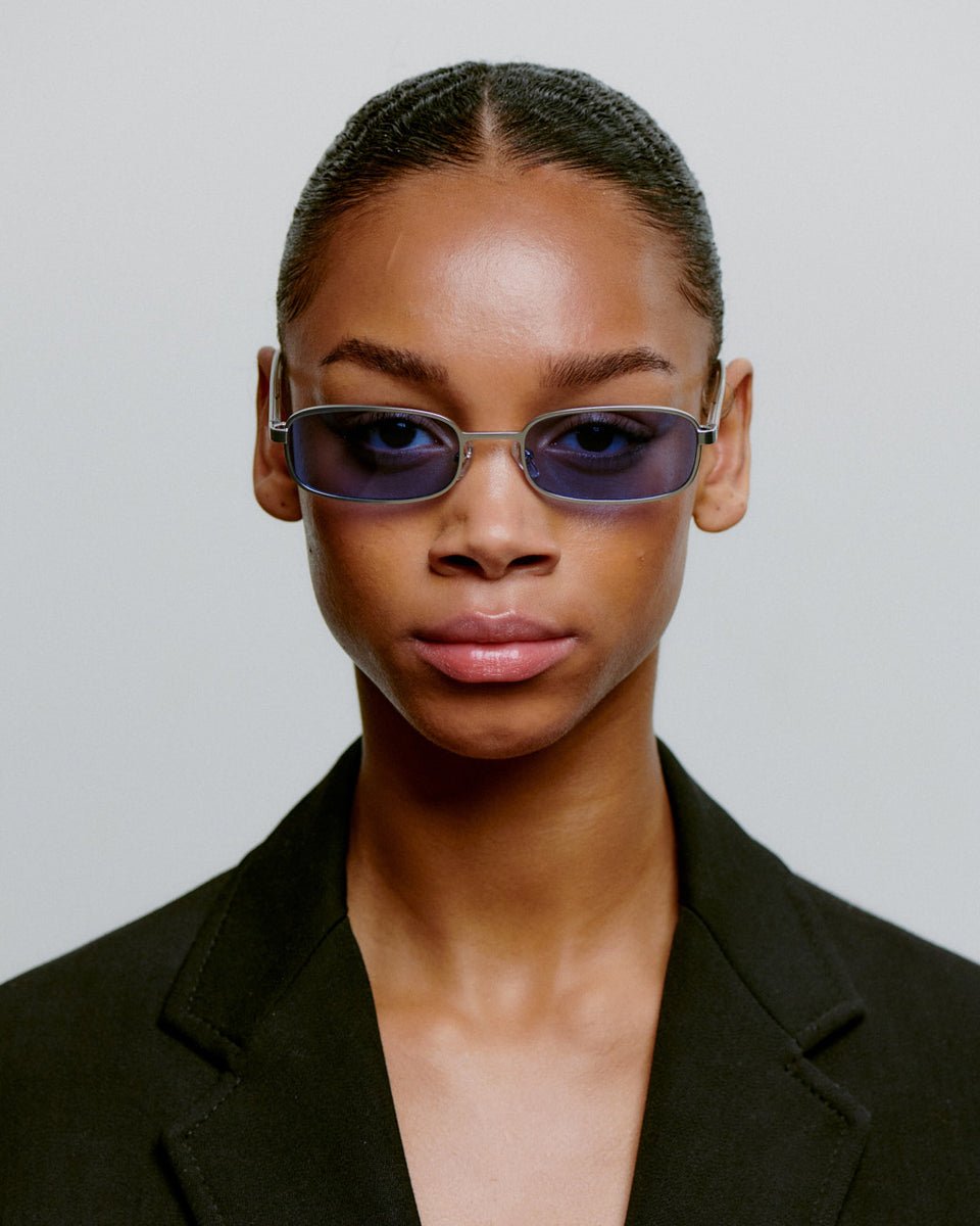 Noah / Silver Crystal & Blue Lens - Shade Files