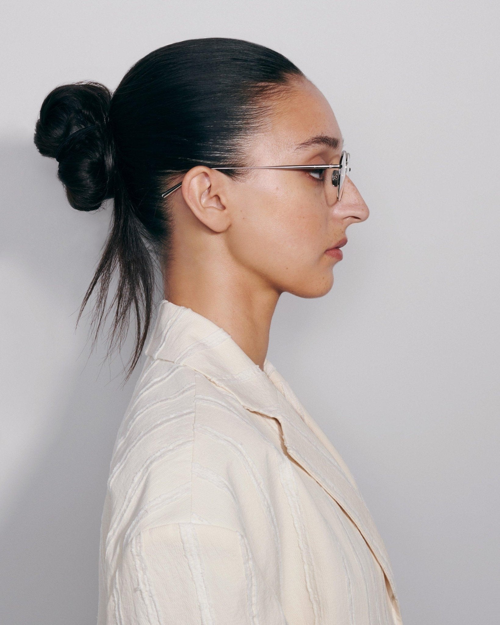 Octagon Steel Optical / Silver & Clear Lens - Shade Files