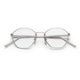 Octagon Steel Optical / Silver & Clear Lens - Shade Files