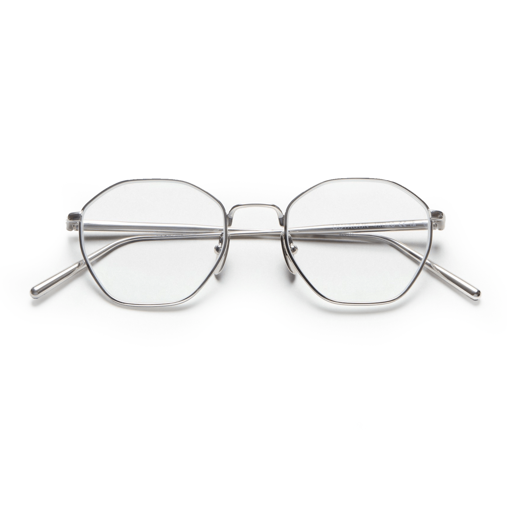 Octagon Steel Optical / Silver & Clear Lens - Shade Files