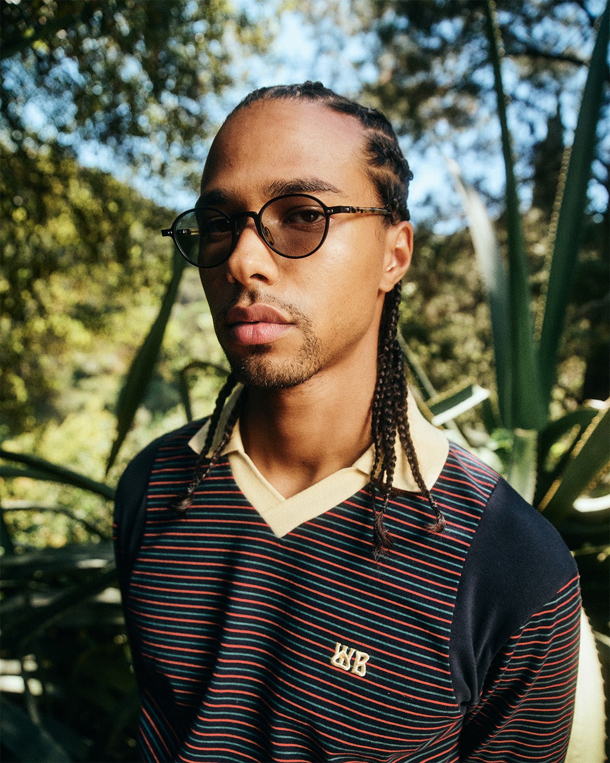 Oriel / Matte Black Aluminium & Light Adaptive Green Lens - Shade Files