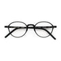 Oriel Optical / Matte Black & Blue - Light Lens - Shade Files
