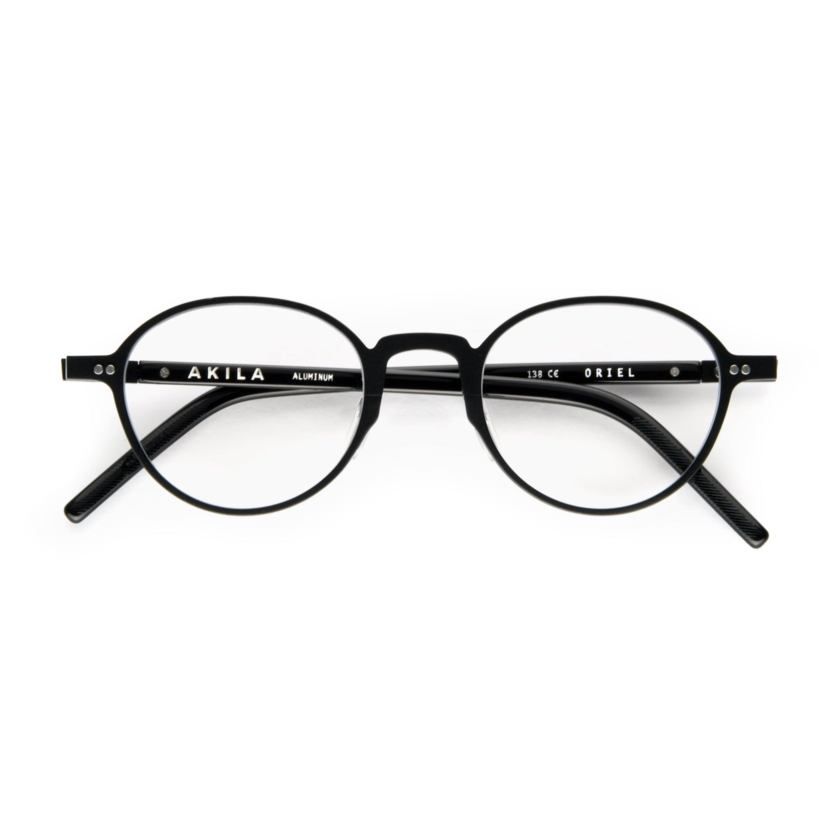 Oriel Optical / Matte Black & Blue - Light Lens - Shade Files