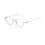 Oriel Optical / Matte Silver & Blue - Light Lens - Shade Files