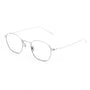 Osiris Optical / Silver Titanium & Blue - light Lens - Shade Files