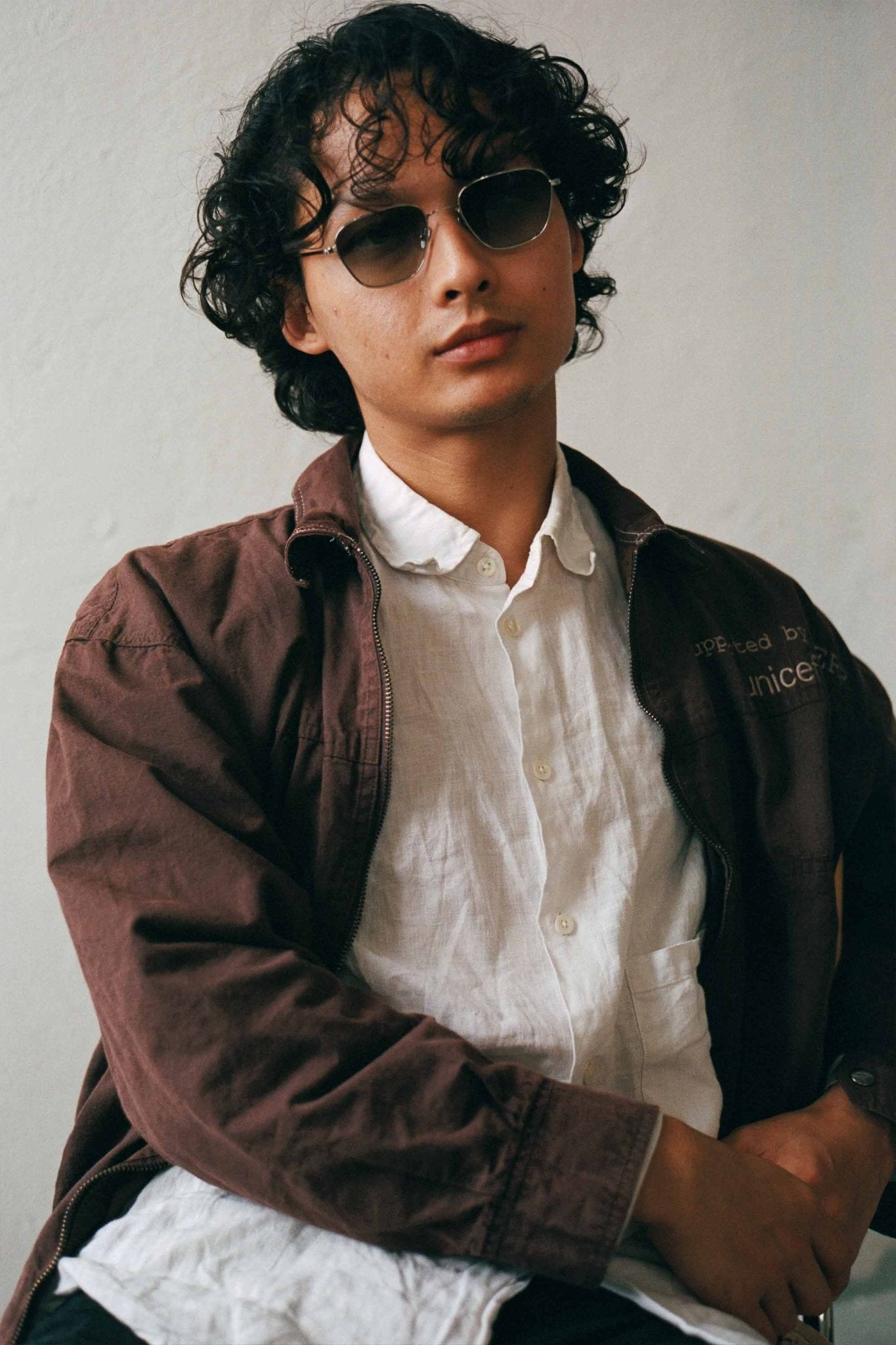 Otis / Silver Steel & Grey Gradient Lens - Shade Files