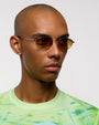 Otto / Silver Titanium & Brown Gradient Lens - Shade Files