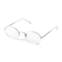 Oval Steel Optical / Silver & Clear Lens - Shade Files