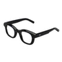 Owen Optical / Black Space Acetate & Blue - Light Lens - Shade Files