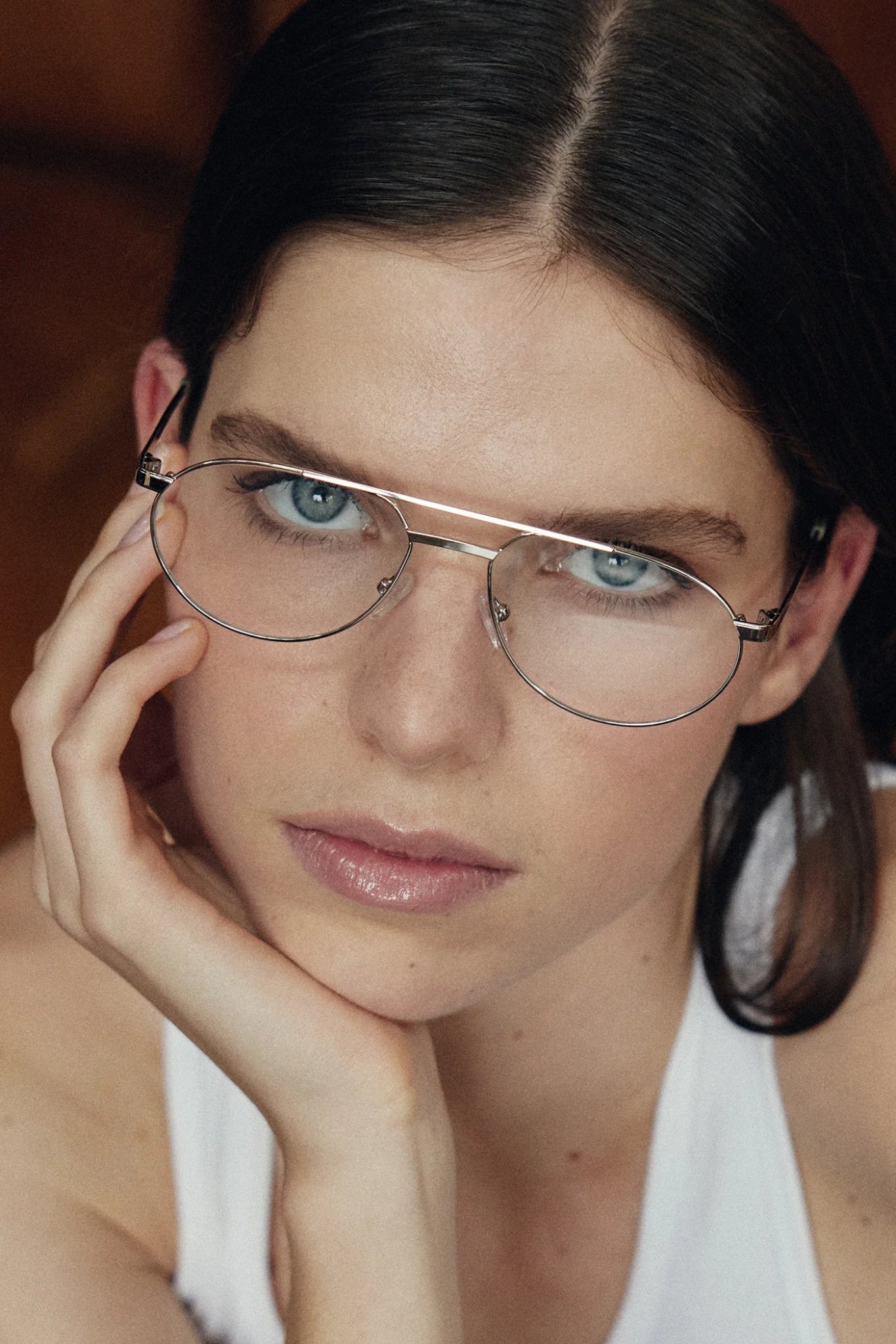 Owen / Silver Metal & Clear Lens - Shade Files