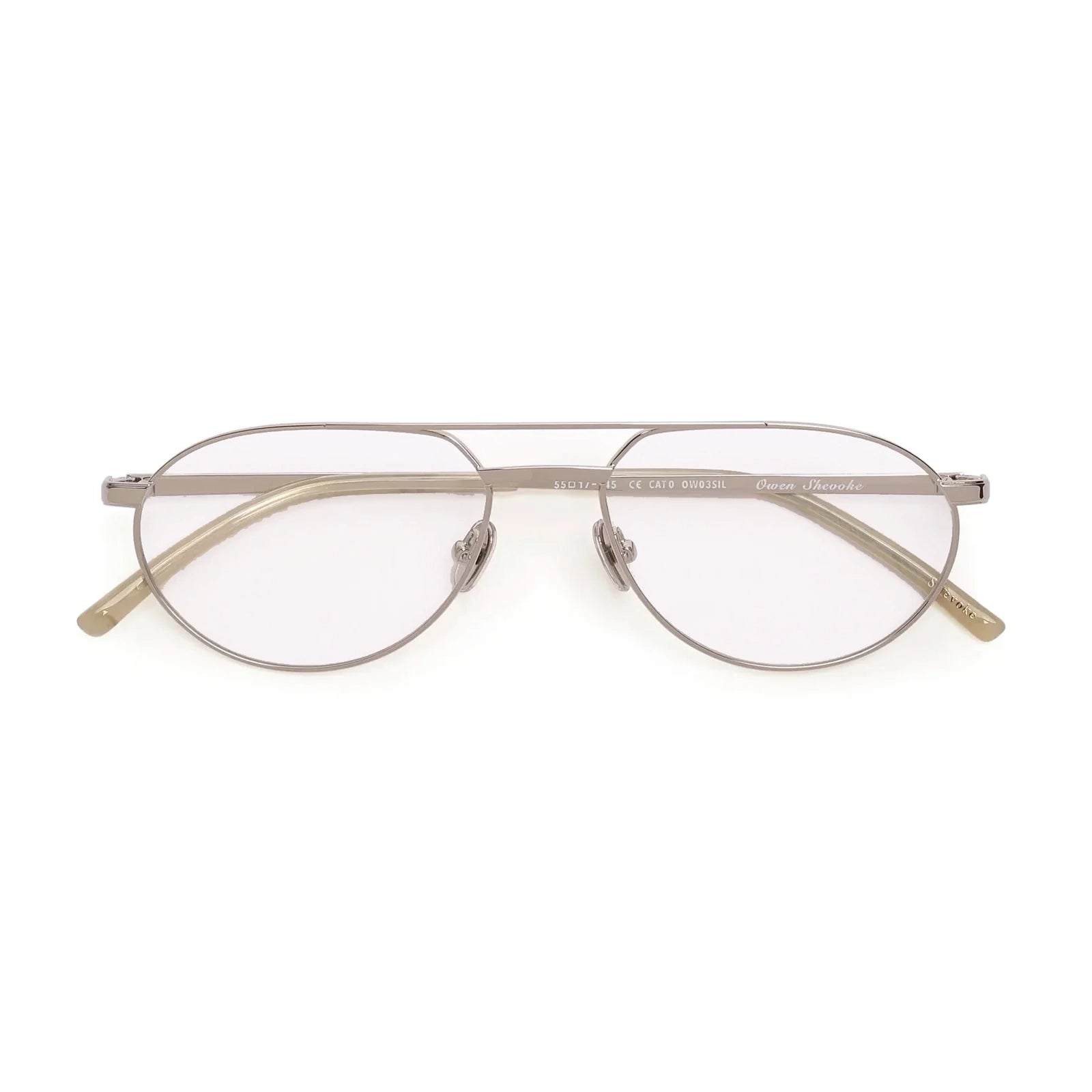 Owen / Silver Metal & Clear Lens - Shade Files