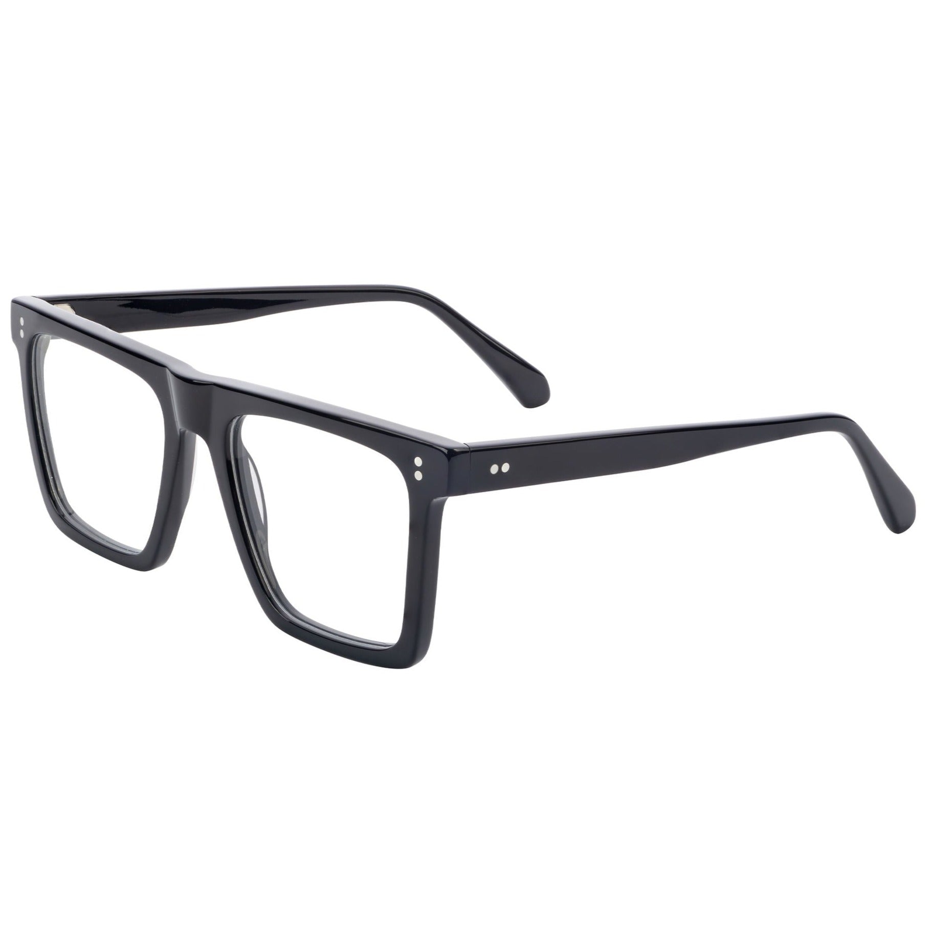 Paris Optical / Black Acetate & Prescription Lens - Shade Files