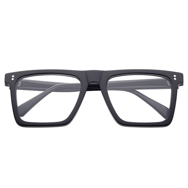 Paris Optical / Black Acetate & Prescription Lens - Shade Files