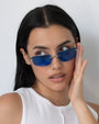 Paris / Silver Metal & Aegean Blue Lens - Shade Files