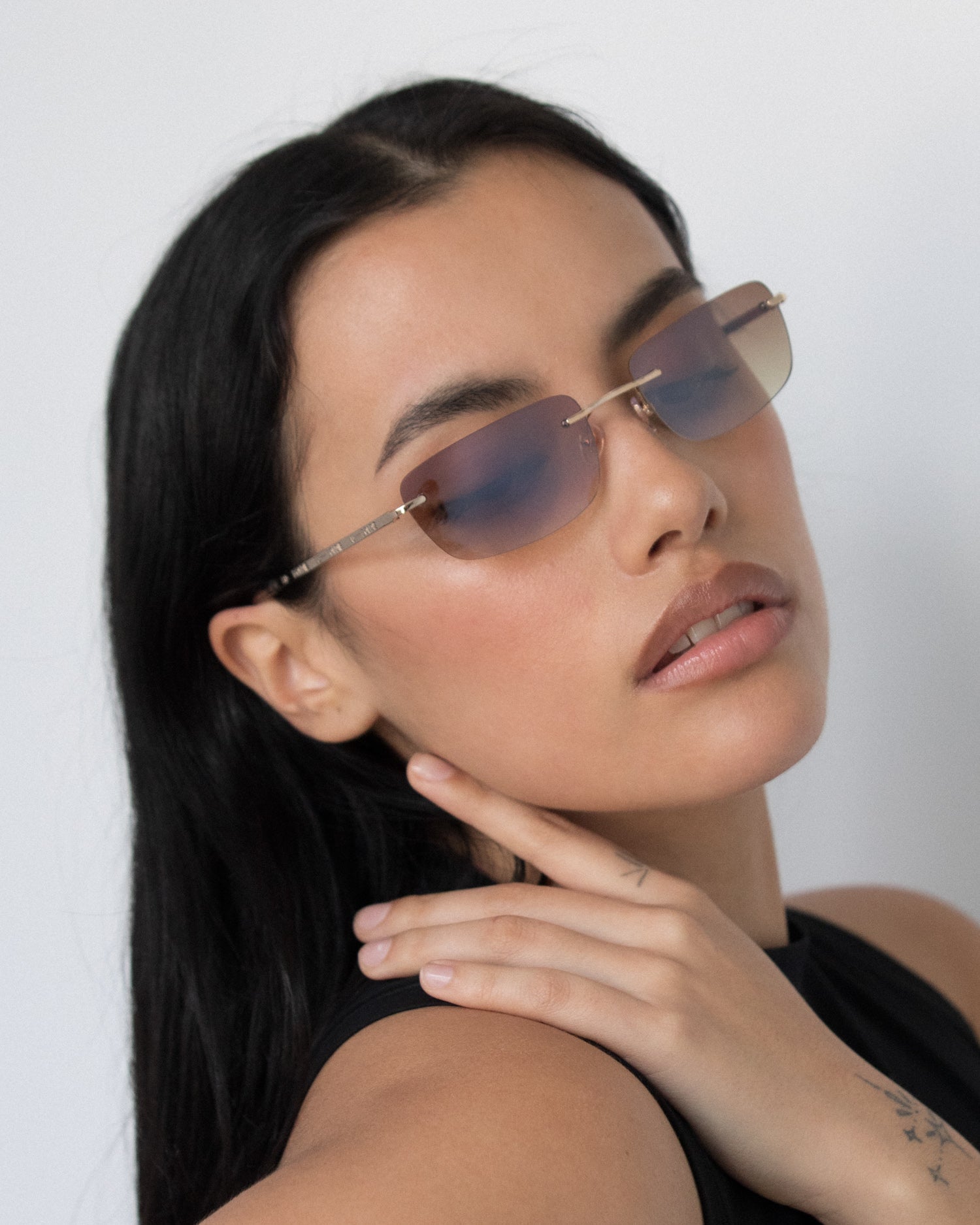 Paris / Tan Metal & Brown Gradient Lens - Shade Files