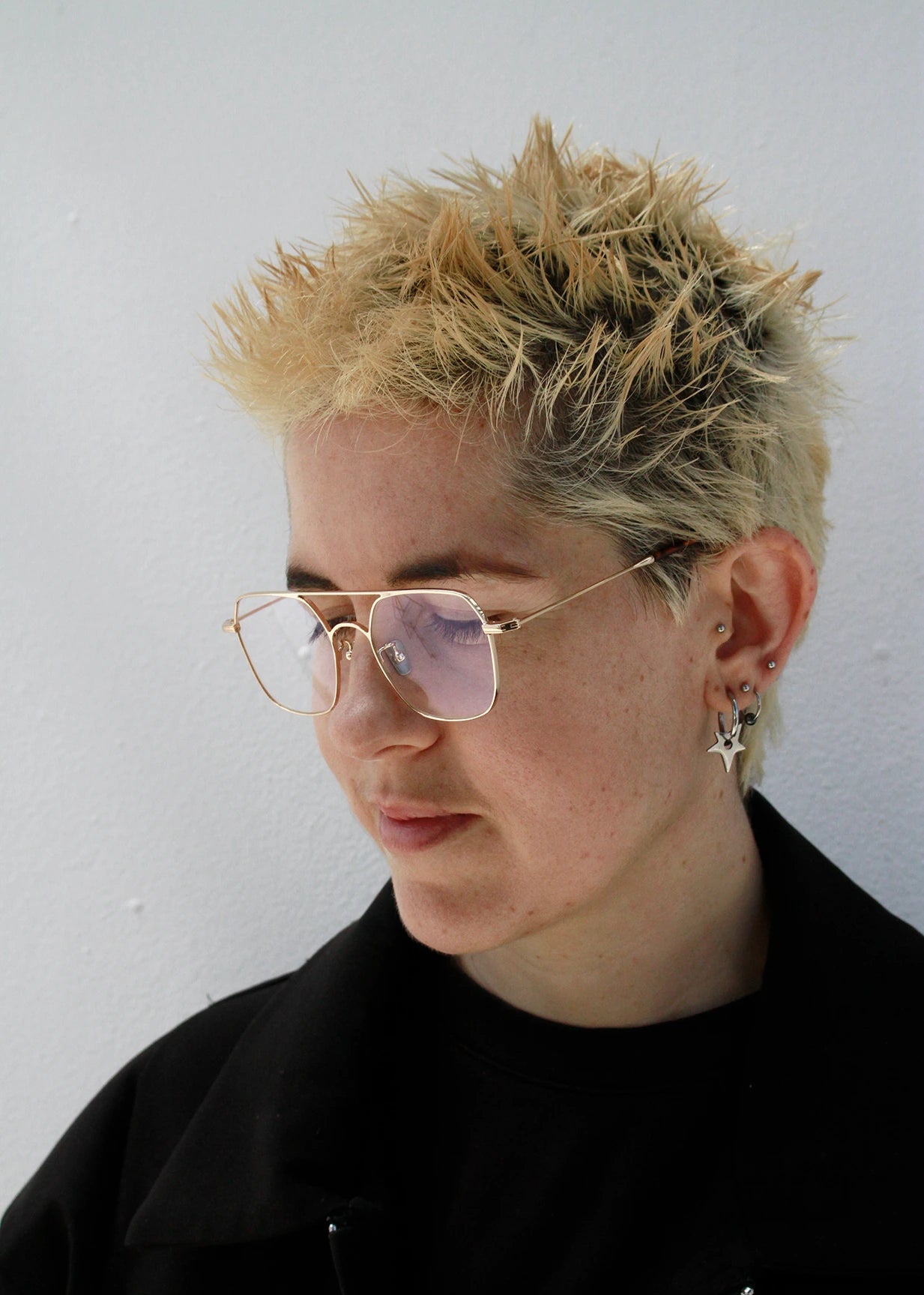 Patrick Optical / Gold Metal & Prescription Lens - Shade Files