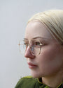 Patrick Optical / Gold Metal & Prescription Lens - Shade Files
