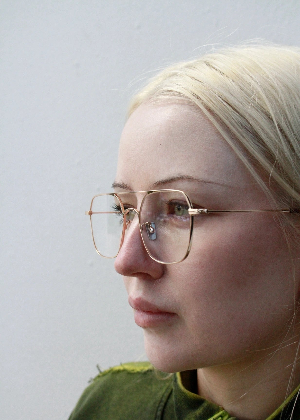 Patrick Optical / Gold Metal & Prescription Lens - Shade Files