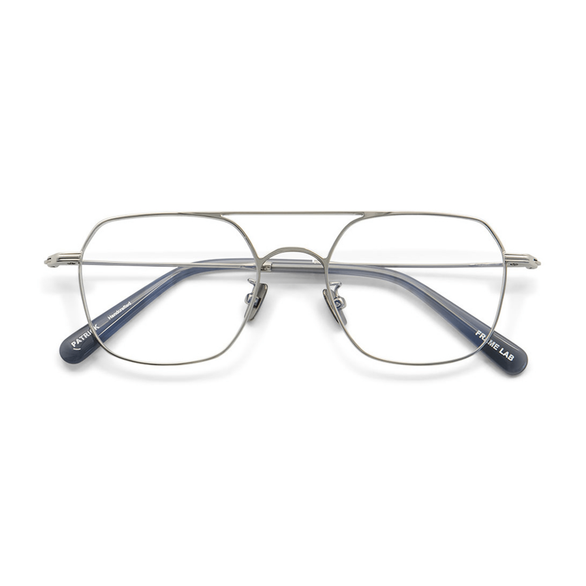 Patrick Optical / Silver Metal & Prescription Lens - Shade Files