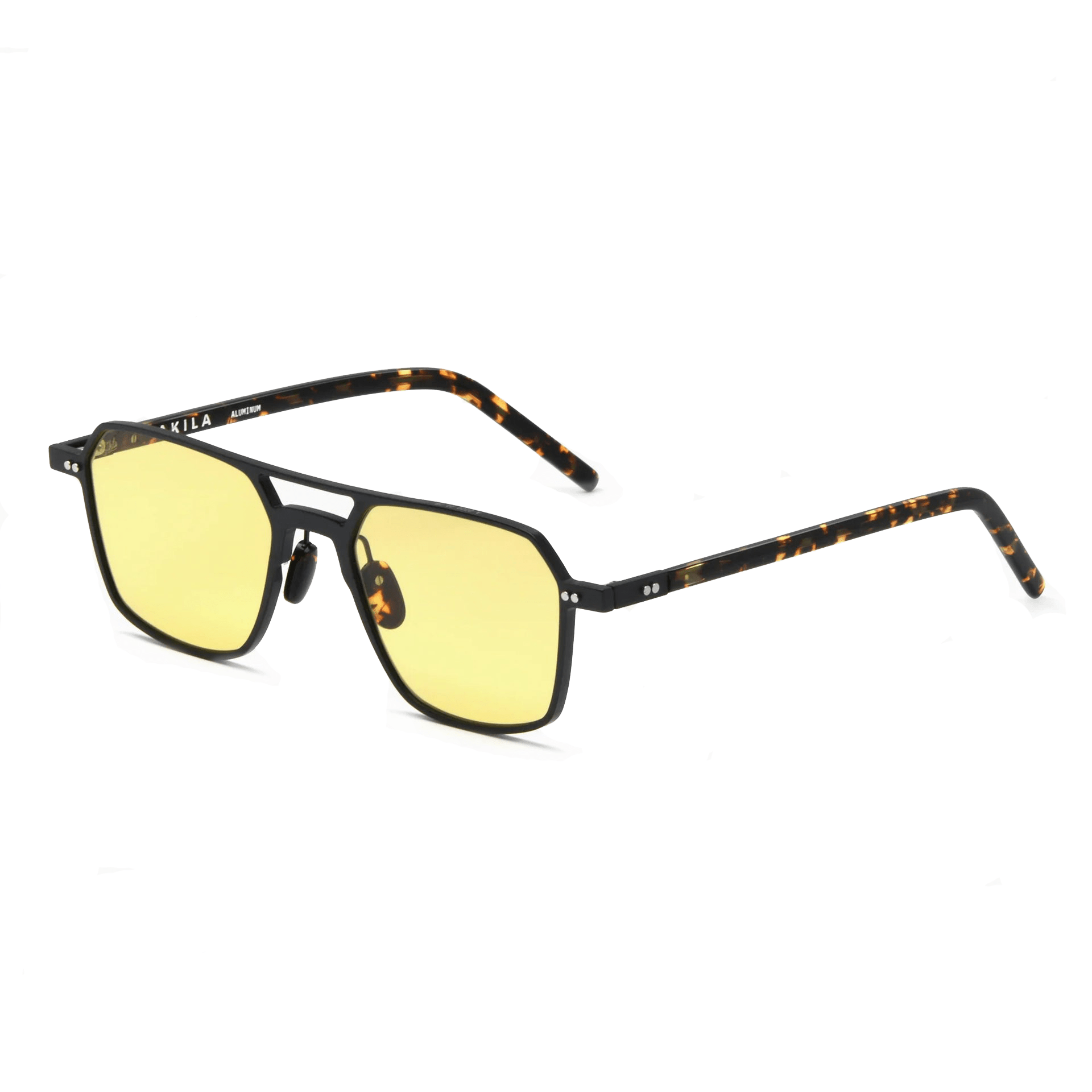 Phantom / Black Aluminum & Yellow Lens - Shade Files