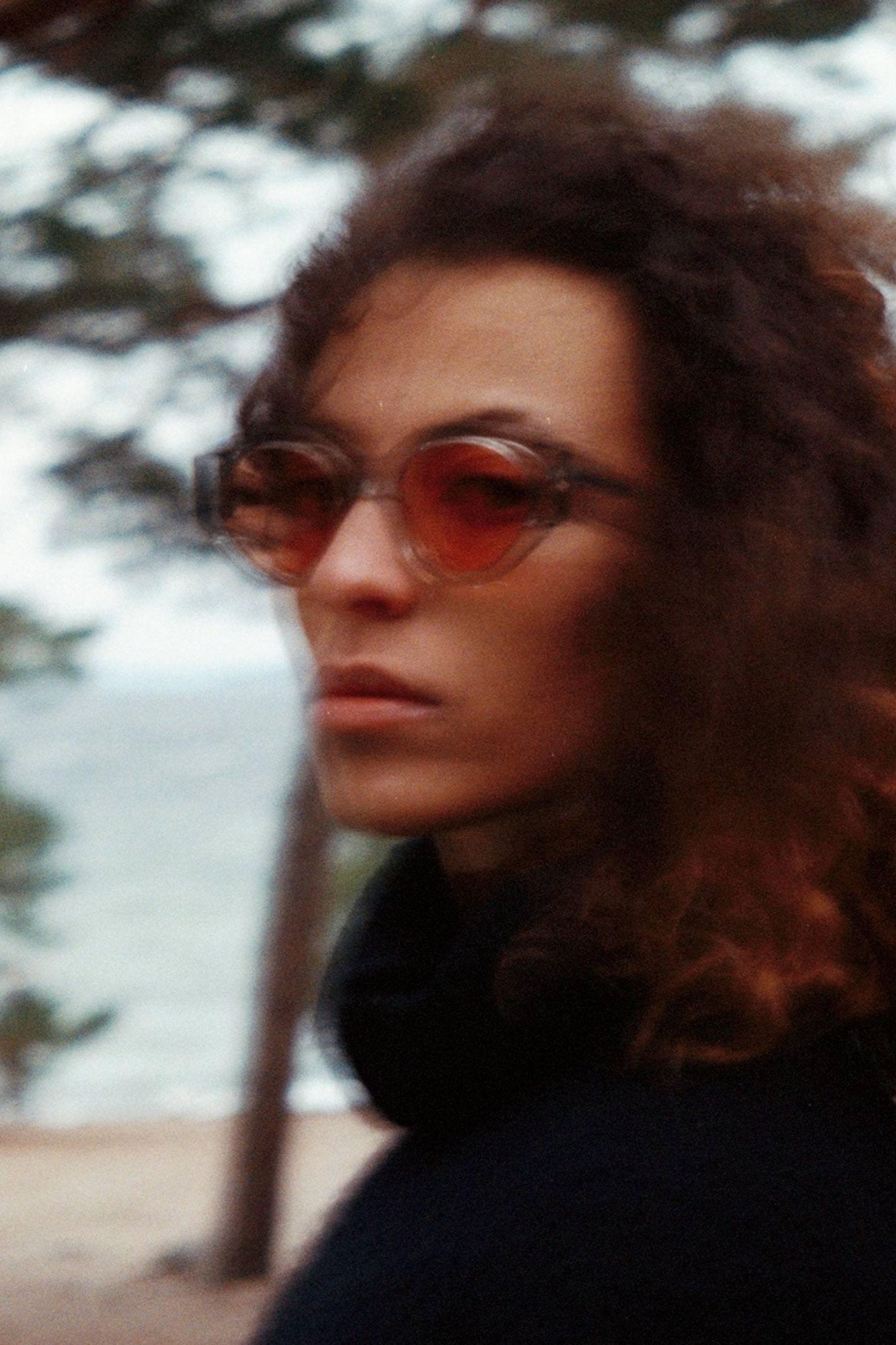 Polly / Grey Acetate & Orange Lens - Shade Files