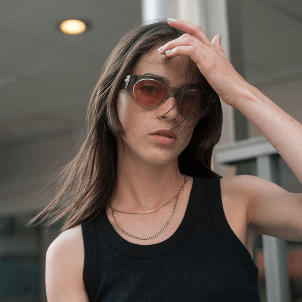 Polly / Red Acetate & Grey Lens - Shade Files